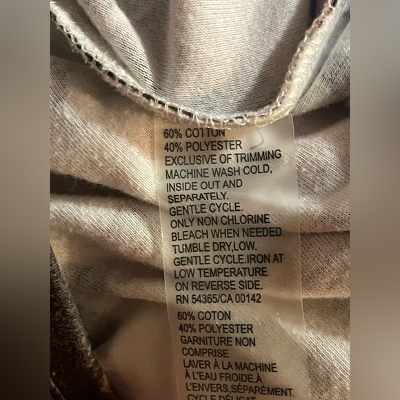 Allison Daley V Neck Quarter Sleeve Top Sz XL - Picture 6 of 6